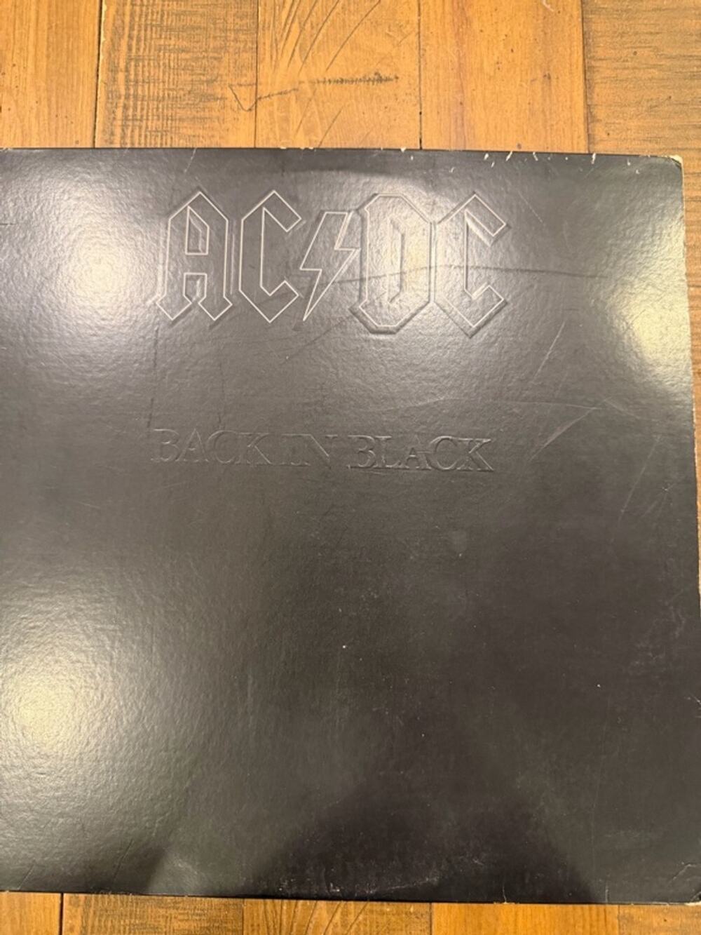 AC/DC Back in Black Vinyl LP (Black)
